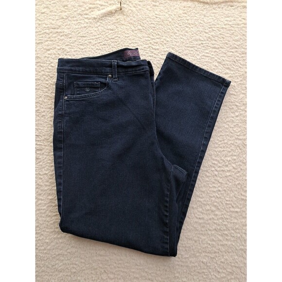 Gloria Vanderbilt Women's Jeans Plus Size 18W Blue Amanda Straight Leg 40 x 30 - Picture 1 of 9